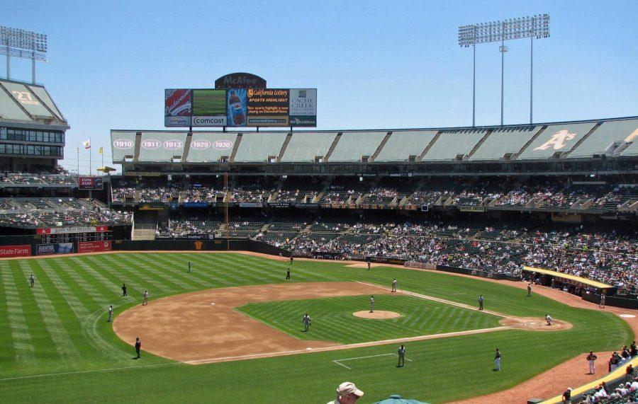 O.co+Coliseum%2C+the+home+of+the+Oakland+Athletics%2C+is+a+site+not+often+visited+by+Palo+Alto+sports+fans%2C+despite+the+team%E2%80%99s+success.