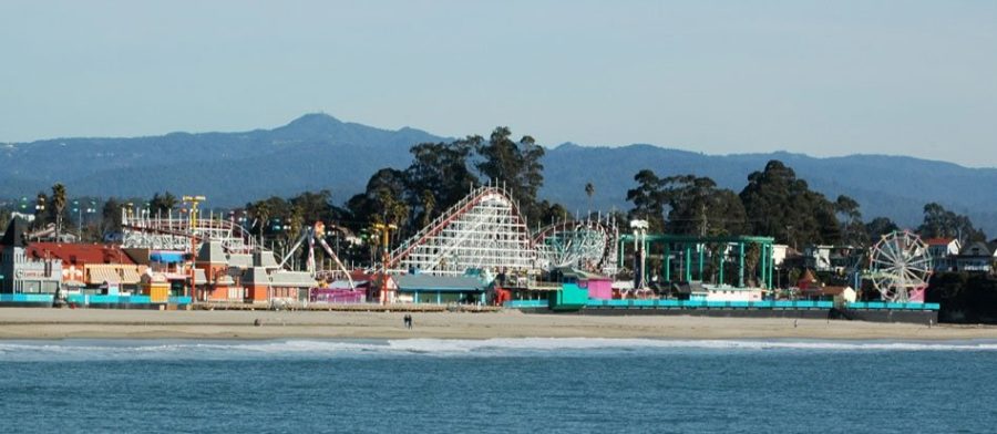 Santa Cruz is one of the many easily accessible beaches in the Bay Area. Santa Cruz Beach Boardwalk has  the added benefit  of a boardwalk for games, rides and food.