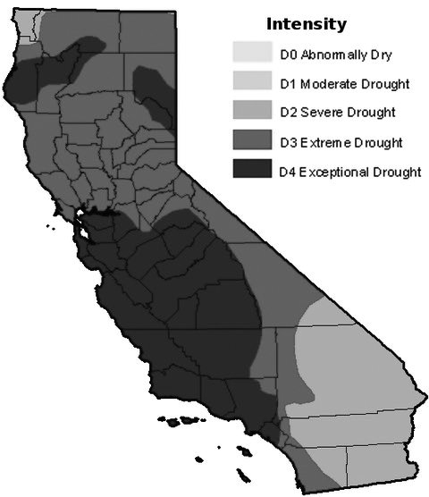 California drought is relying on El Nino for rain