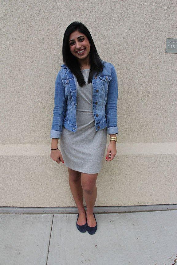 Junior Alisha Kumar shows her off personality by dressing in a more formal wear when she comes to school.