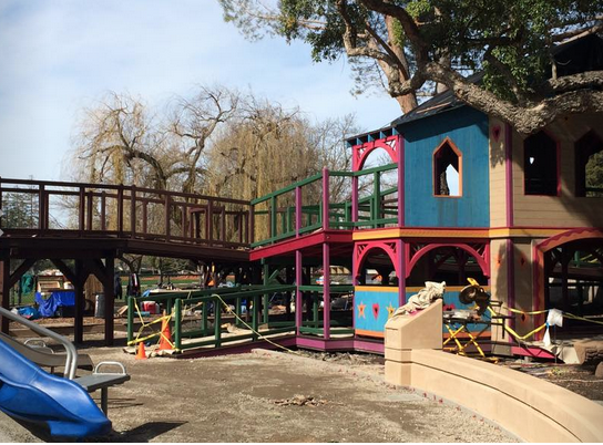 The park will open less than a year after its construction began, on March 28.