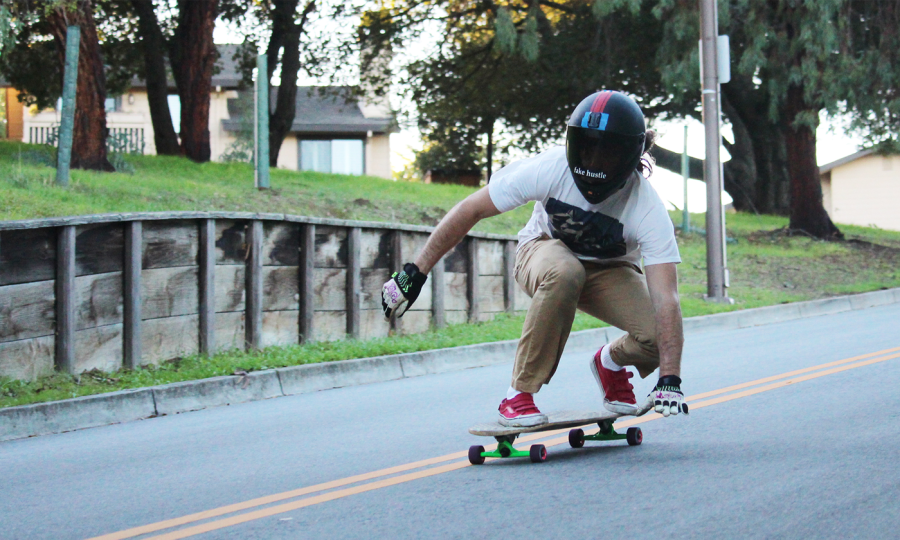 Longboarder Cruises as King of the Hill