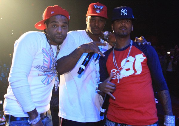 Jim Jones, Cam’ron and Julez Santana reunited after separating in 2004.