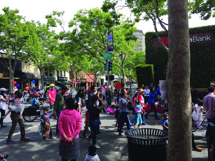 Annual May Fete Parade held downtown