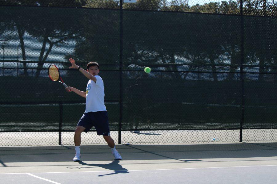Boys tennis experiences losses after dropping down a division