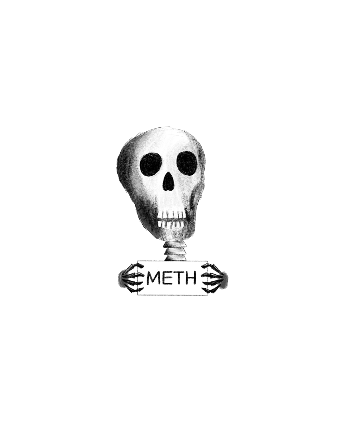 Meth Skull