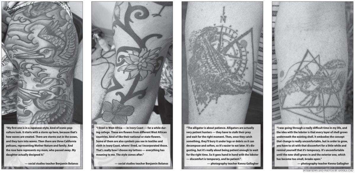 Ink outside the lines
